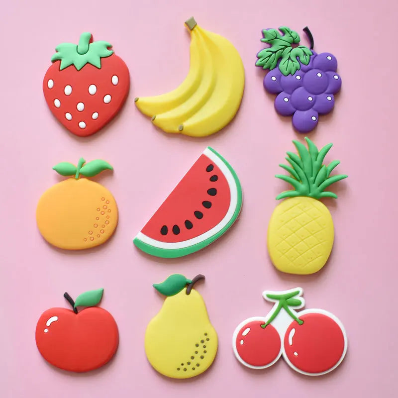 1 Set PVC Cute Fridge Magnets for Children Cartoon Animal Magnets for Refrigerator Decor Funny Magnetic Letters Numbers Kids Toy
