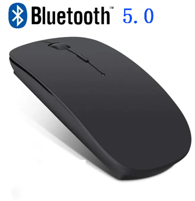 Mouse Wireless Bluetooth 5.0 Silențios – Compatibil cu iPad, Mac și Laptop