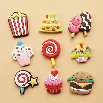1 Set PVC Cute Fridge Magnets for Children Cartoon Animal Magnets for Refrigerator Decor Funny Magnetic Letters Numbers Kids Toy