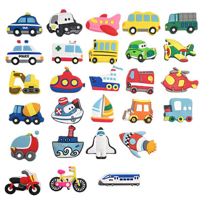 1 Set PVC Cute Fridge Magnets for Children Cartoon Animal Magnets for Refrigerator Decor Funny Magnetic Letters Numbers Kids Toy
