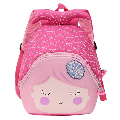 Kindergarten Sequin Princess Toddler Backpack Cartoon Fishtail Backpacks for Kids Cute Mermaid Children'S School Bag Purse Girls
