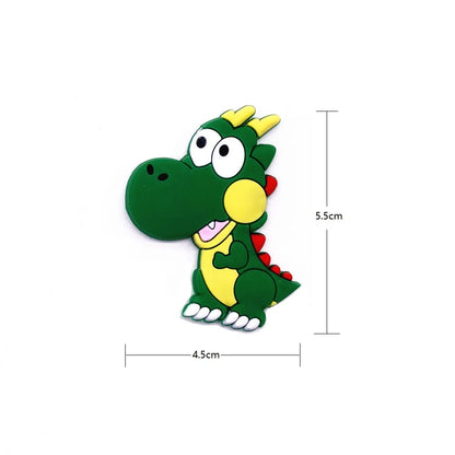 1 Set PVC Cute Fridge Magnets for Children Cartoon Animal Magnets for Refrigerator Decor Funny Magnetic Letters Numbers Kids Toy