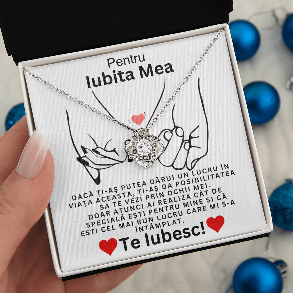 Cadou Iubita - Colier Nod Al Iubirii