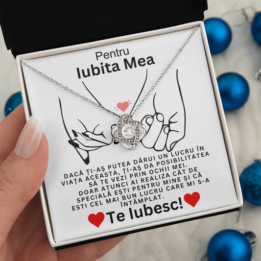 Cadou Iubita - Colier Nod Al Iubirii