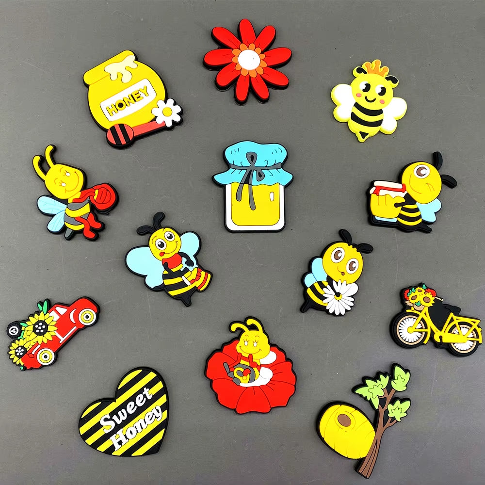 New PVC Fridge Magnets for Children Toy Cartoon Animal Magnets for Refrigerator Decor Cute Fridge Magnets for Child Magnetic Toy